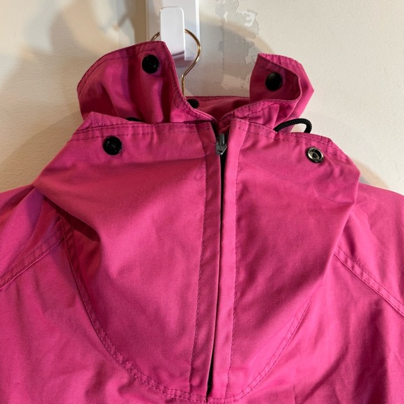 CHLOROPHYLLE Sz XL (estimated ) High Neck Hooded Zipper Vented Canvass Jacket - Picture 2 of 14